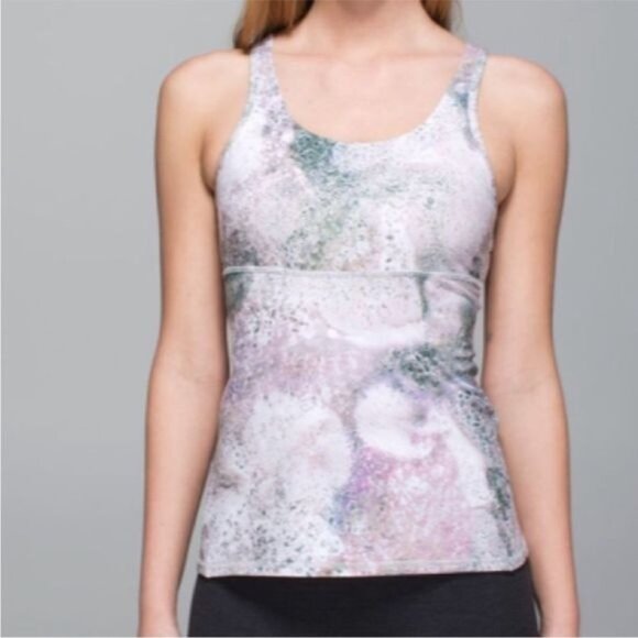 lululemon athletica Tops - Lululemon Sugar Rain Crossback Tank 4